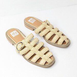 Dolce Vita Falcun Fisherman Mule Sandals, Tan, Women's 7.5